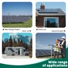 TOMSHIELE ABS Waterproof PV Combiner Box with 6 String, Solar
