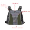 FLYDWV Multi functional breathable vest for sea fishing adventure fishing