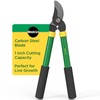Miracle-Gro 15 in. Bypass Lopper for Tree Branch Trimming and