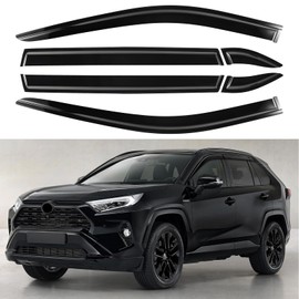 Window Visors for Toyota Rav4 2019-2025 Rain Guards Side Window Deflectors Vent Visor