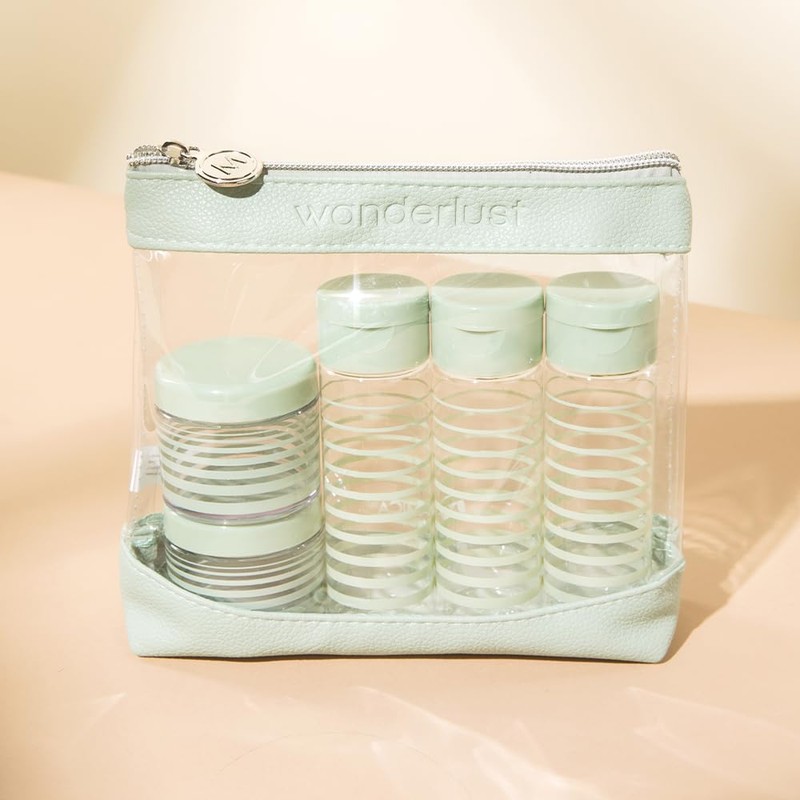 MIAMICA Bottle Set - Sage Green, 9 Piece