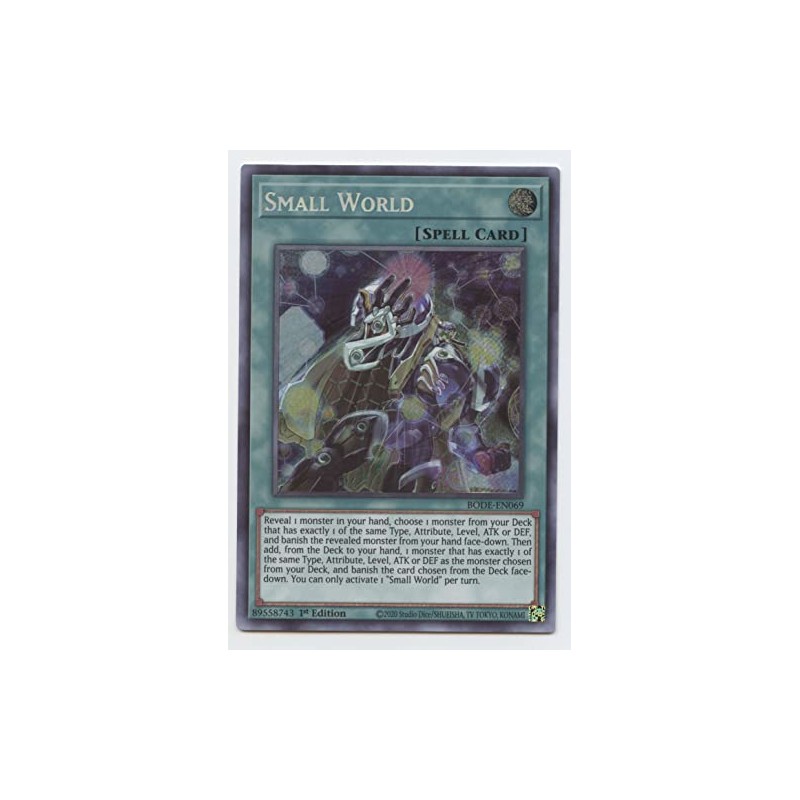 Small World - BODE-EN069 - Secret Rare - 1st Edition