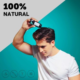 VidalForce Scattered Hair Ash Brown 30 g I 100% Natural Root Powder I Thick Hair in 20 Seconds I Root Powder Ash Brown I Pouring Hair for Hair Thickening I Hairline Powder I Hair Powder Men & Women