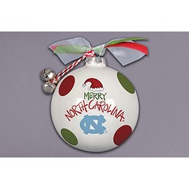 Magnolia Lane University of North Carolina Santa Hat Ornament