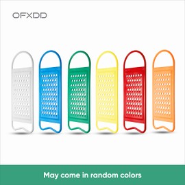 Graters for Kitchen - Shredder Kitchen with Handle - Flat Hand Grater - Plastic Graters, Peelers & Slicers for Potatoes, Carrots, Eggs, Mushrooms, Chocolate, Cheese