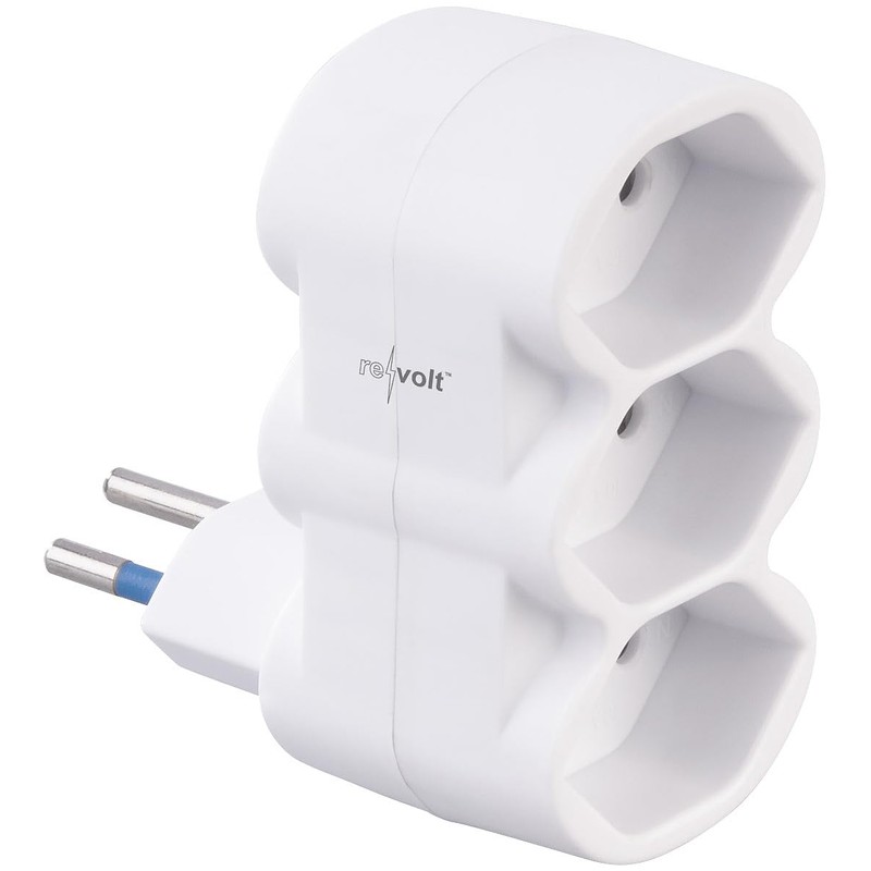 revolt Triple Sockets: Set of 2 Triple Sockets for Type
