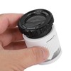 30X Optics Loupes Magnifier with Scale Portable Adjustable Magnifying Glass