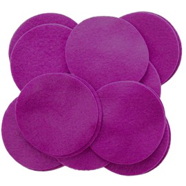 Playfully Ever After Magenta Craft Felt Circles (2 Inch - 44pc)