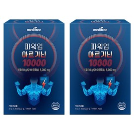 Meditree Power Up Arginine 10000 30p, 300g, 2 units / 메디트리 파워업 아르기닌 10000 30p, 300g, 2개
