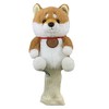 Kyūto Hanbai Golf Club Head Cover Mamesiba (Brown) H0022