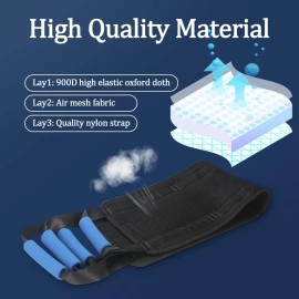 Homymusy 35 Inch Transfer Sling,Lifting Gait Belt for Disabled, Elderly, Injured,Senio.