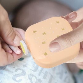 Baby Nail Trimmer - Baby Nail Trimmer Electric USB Charging - Precision Two-Speed Tool with 6 Grinding Pads for Manicure Fingernails All Ages Adults Boys Girls