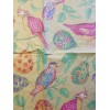 TWO Individual Napkins Birds Pears Gold Lunch for Decoupage (121
