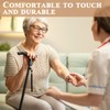 Rtteri 10 Pieces Walking Canes Wrist Straps Cane Accessories Stretchable
