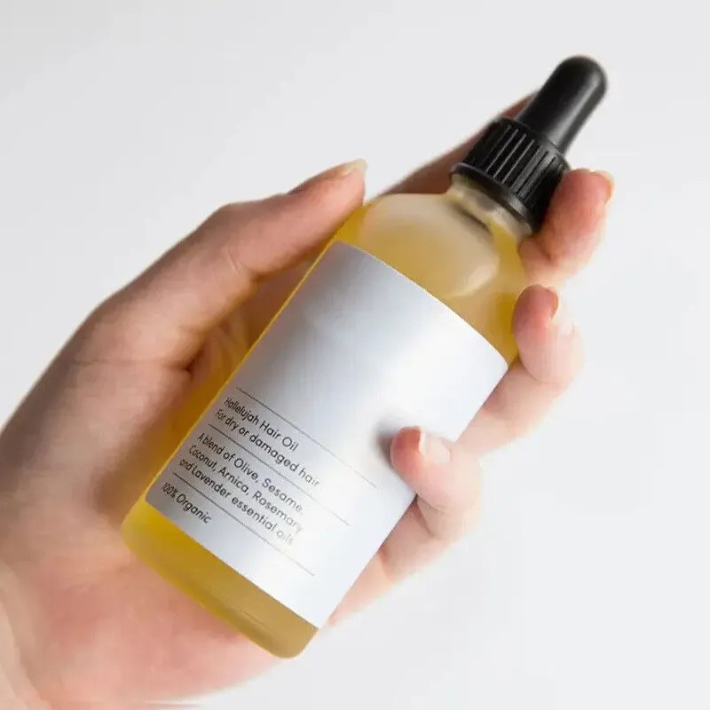 Aceite Vegano Natural Para El Crecimiento Del Cabello,60ml*3