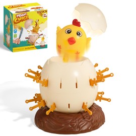 Large Size Pop Up Chick Board Game – Pirate Games for Kids and Adults – Family Game Night, Parties, Gatherings – Ideal Gift for Birthdays, Christmas, and Easter