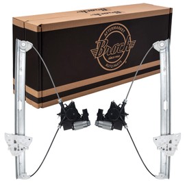 Brock Replacement Pair Power Window Regulators with Motors Compatible with 2007-2012 CX-7 Front Driver and Passenger Set EG2159590B EG2158590B GJ6A5958XF G22C5858XF