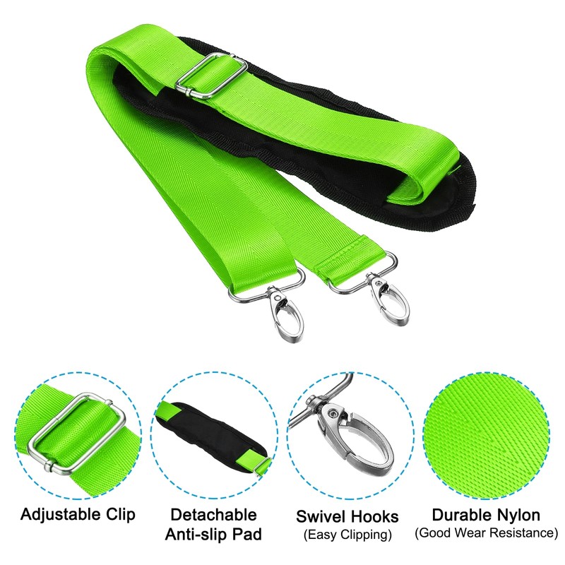 PATIKIL 59" Shoulder Strap, 1.5" Width Nylon Adjustable Replacement Strap