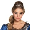Boland 64554 Royal Queen Crown Headband Silver