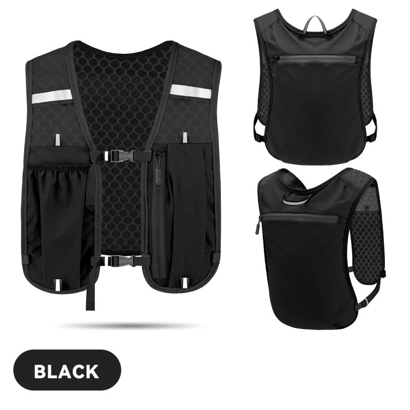 Hydration Running Vest for Outdoor Training – Lightweight Water Bottle