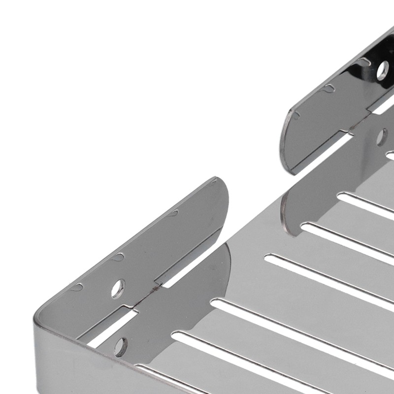 Soap Dish Shelf 304 Stainless Steel Bathroom Hollow Self Draining