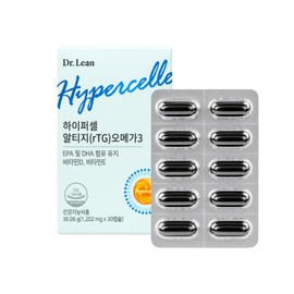 Dr.Lin Altige Omega 3 Vegetable Hypercell rTG Song Joong-ki Omega 3 30 Capsules 8 Boxes 8 Months / 닥터린 알티지 오메가3 식물성 하이퍼셀 rTG 송중기 오메가쓰리 30캡슐 8박스 8개월