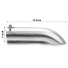 A-KARCK Turn Down Exhaust Tip 4" Inlet, Polished Tailpipe Tip