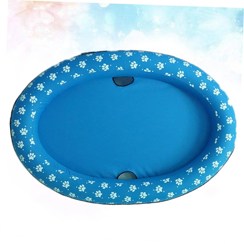 GRIRIW 1Pc Pet Inflatable Swimming Pool Portable Foldable Dog and