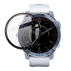 LXEEOLX [3 Pack 3D Curved Screen Protector for Garmin quatix 7, Full Coverage PET Soft Smartwatch Screen Protector [Scratch Resistant] [Bubble Free] (Not Tempered Glass)