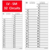 Littversions 32 Circuits 2 Pack Vinyl Circuit Breaker Panel Directory