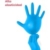100 Guantes De Nitrilo Negro O Azul Libre De Latex