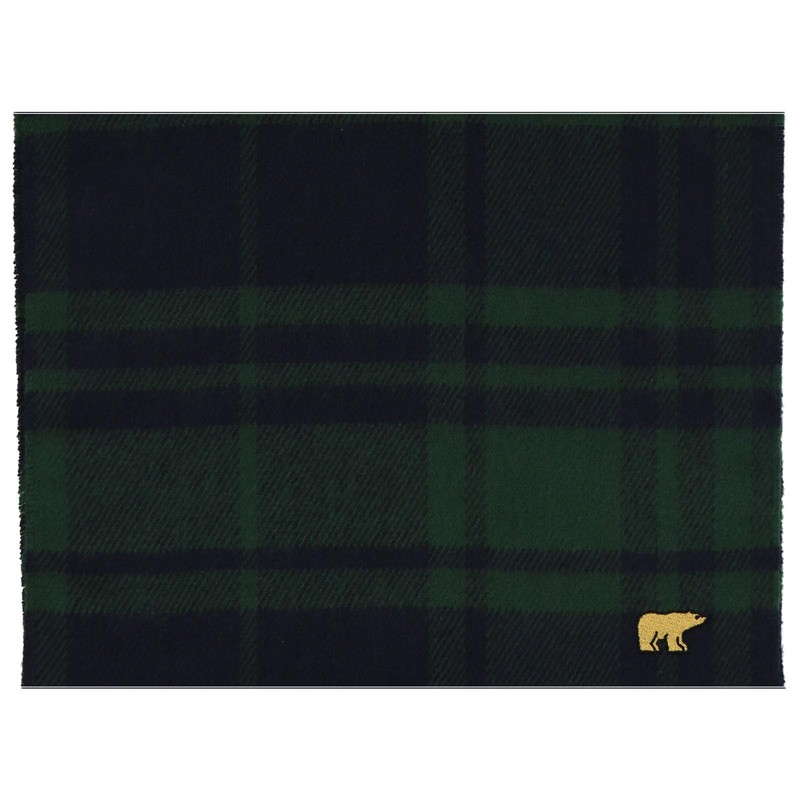 Golden Bear 61702006 Men's Acrylic Brushed Scarf, Tartan Plaid Scarf,