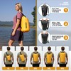 MARCHWAY Floating Waterproof Dry Bag Backpack 5L/10L/20L/30L/40L, Roll Top Sack