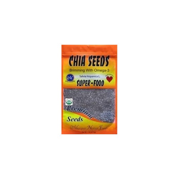 Organic Chia Seed | Triple Cleaned | Cold Stored | Lab Tested | Non GMO | 6 LBS (2 x 3 LB Bags)