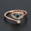 PET Seeker Evil Eye Ring in Gold I Ward off