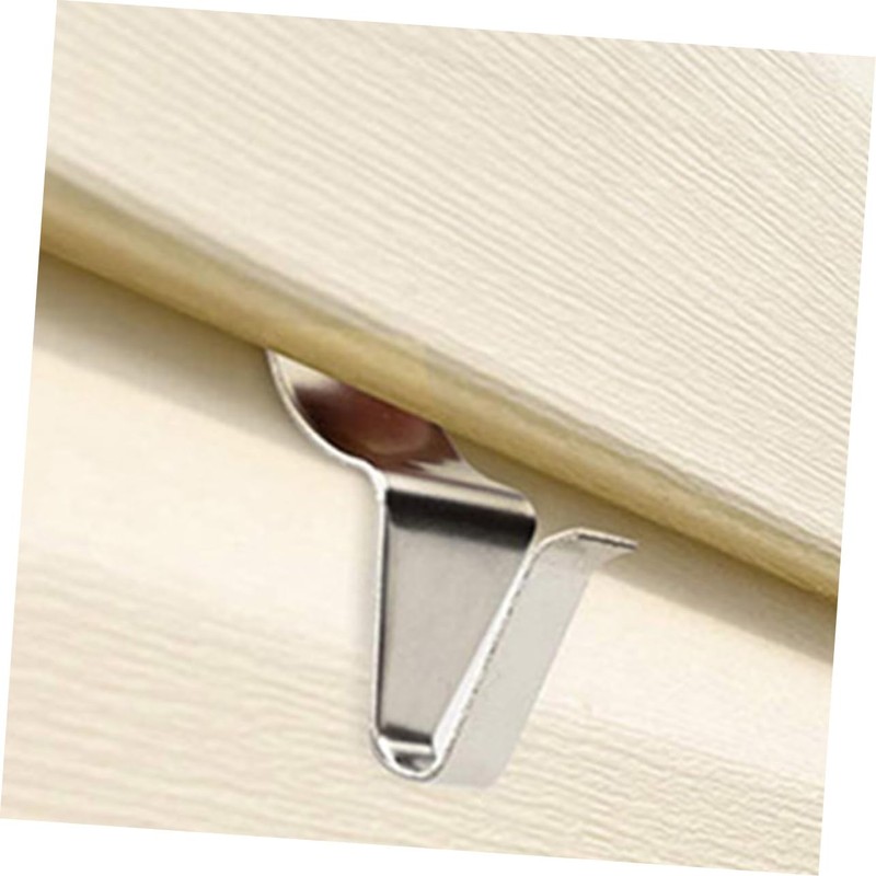 CAXUSD 10Pcs Vinyl Siding Hooks for Easy Hanging Siding Hangers