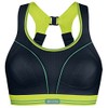 Shock Absorber Women's Ultimate Run Bra, Black/Lime, 30D