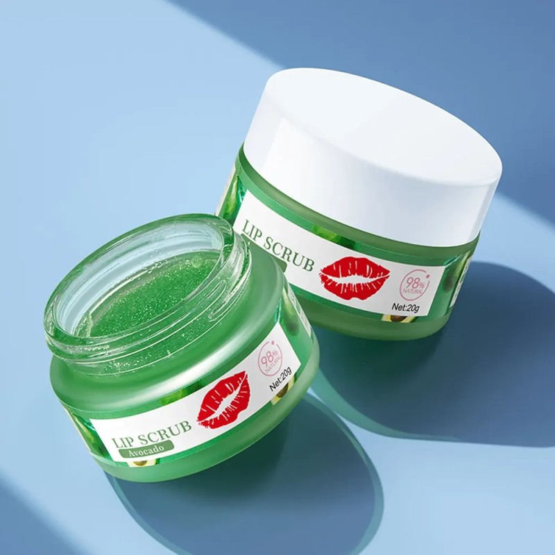 Bálsamo Labial Hidratante Para Labios Con Aguacates, Útil Pa