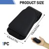 Glasses Holder for Car Sun Visor, Leather Sunglasses Holder with