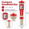 4-in-1 Digital Water Quality Tester for pH, TDS, EC &