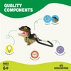 Sun Company Wildlight Animal Caribina Flashlight | Mini Animal Keychain