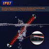 CZJCGD 10 Inch 15 LED Red Trailer Tail Brake Light