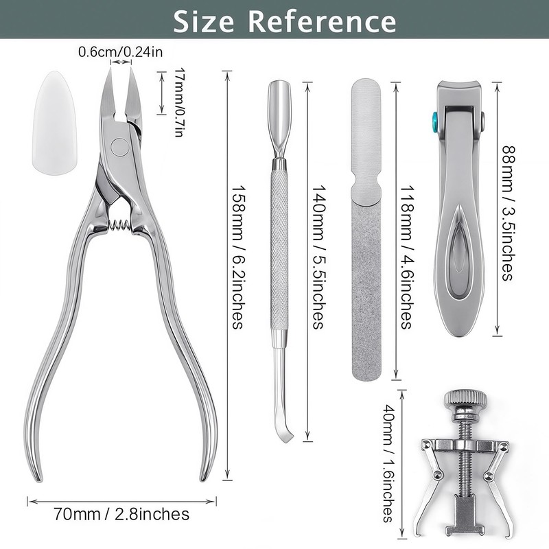 Long Handled Toenail Clippers for Seniors Thick Nails, Ultra Sharp