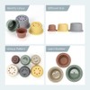 Mini Tudou Pack of 8 Stacking Cups, Layer Toy, Baby