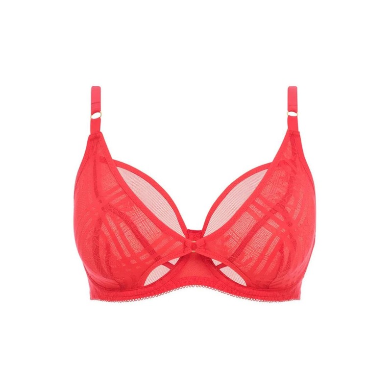 Freya Fatale Plunge Bra Chilli Red Red 34E