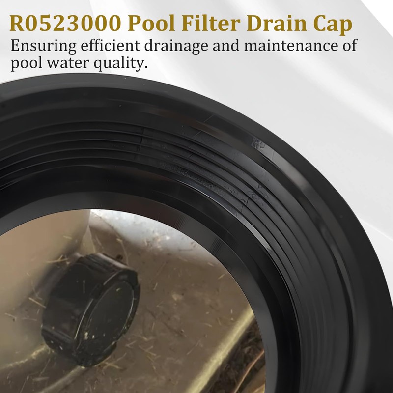 KUGSTL R0523000 Filter Drain Cap Assembly Replacement for Zodiac Jandy