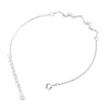 S925 Sterling Silver Heartbeat Wave Bracelet Geometric Wave Bling Fine