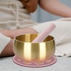 Pink Singing Bowl Mallet - Sound Bowl Striker for Meditation,
