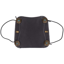 Archery Arm Guard Soft Imitation Cowhide Skin Friendly Archery Armguard with Elastic Straps for Recurve Bow