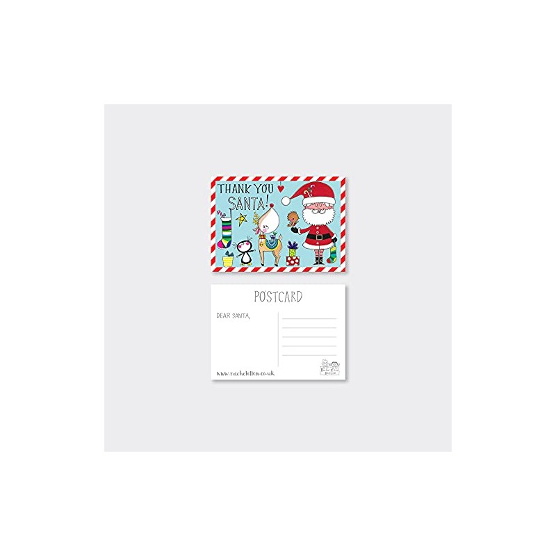 Rachel Ellen Letter to Santa Kit with Envelope, Stickers and